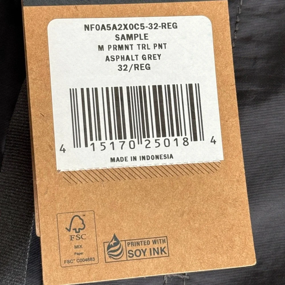 The North Face Paramount Trail Pants Mens 32 Asphalt Grey NF0A5A2XOC5 Hiking